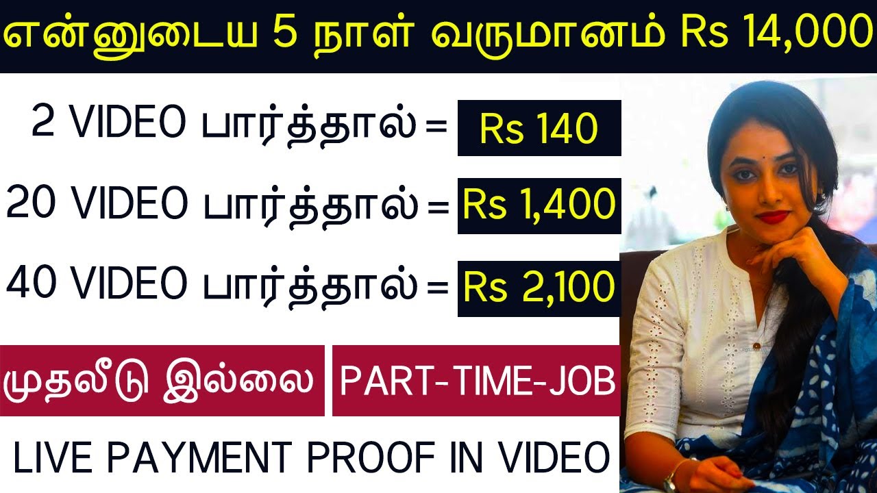 Online Part Time Job United States (U.S. or US) Tamil Without Investment Work From Home Jobs United States (U.S)