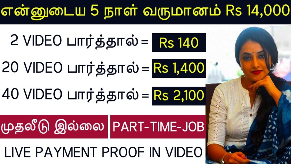 Online Part Time Job Tamil Without Investment Work From Home Jobs Online No Investment Jobs Tamil